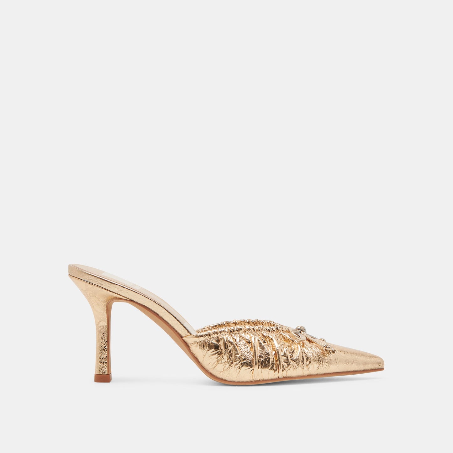 KAIRI HEELS GOLD DISTRESSED LEATHER Dolce Vita