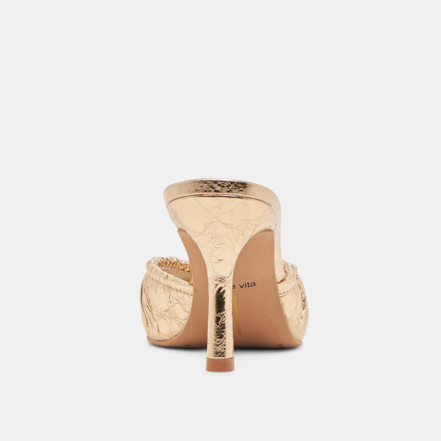 KAIRI HEELS GOLD DISTRESSED LEATHER Dolce Vita