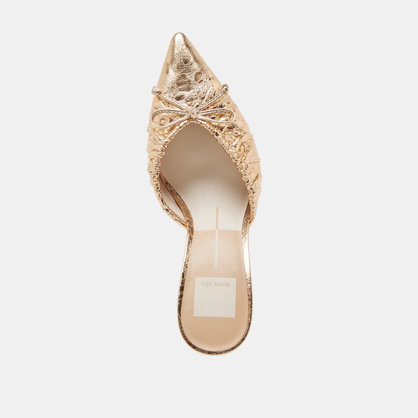 KAIRI HEELS GOLD DISTRESSED LEATHER Dolce Vita