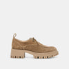 OLIVE SUEDE