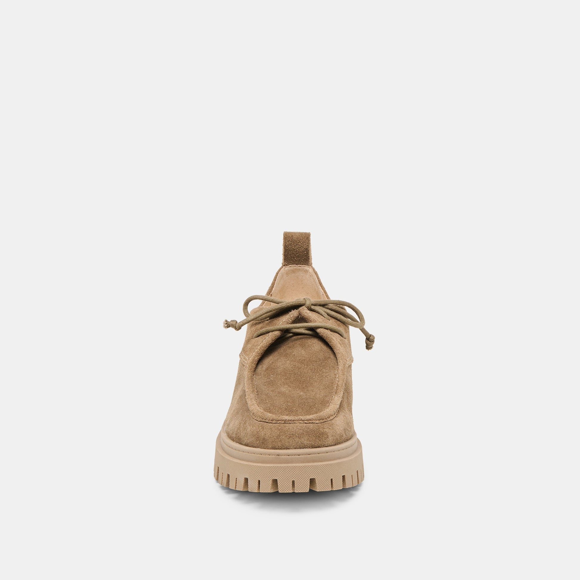 Milza Olive Suede Loafers Dolce Vita