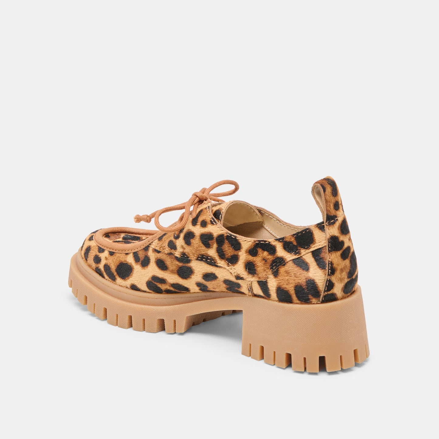 Milza Dk Leopard Calf Hair Loafers Dolce Vita
