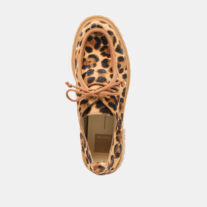 Milza Dk Leopard Calf Hair Loafers Dolce Vita