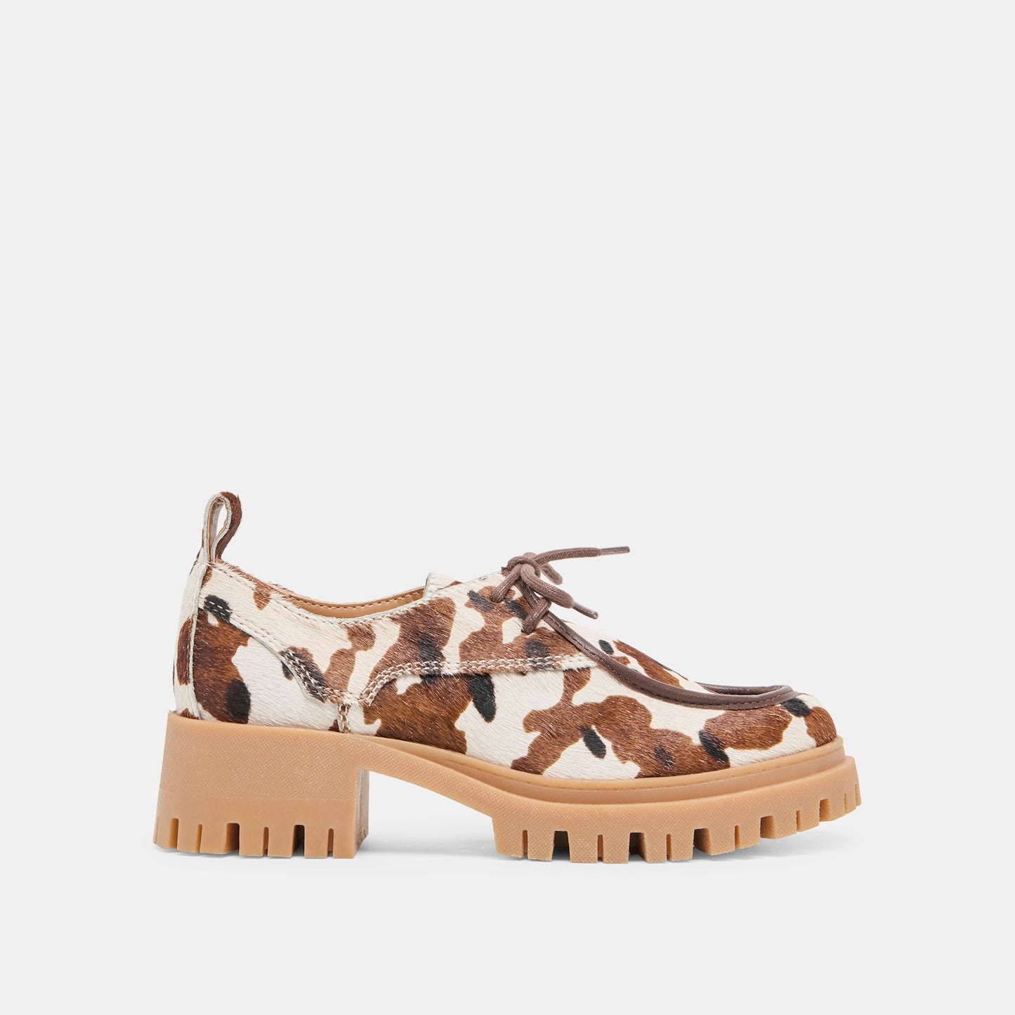 Milza Cocoa Calf Hair Loafers Dolce Vita