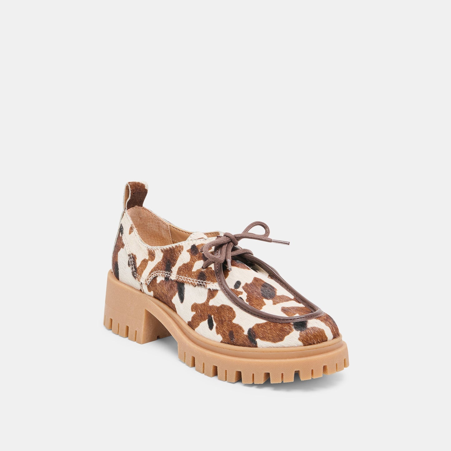 Milza Cocoa Calf Hair Loafers Dolce Vita