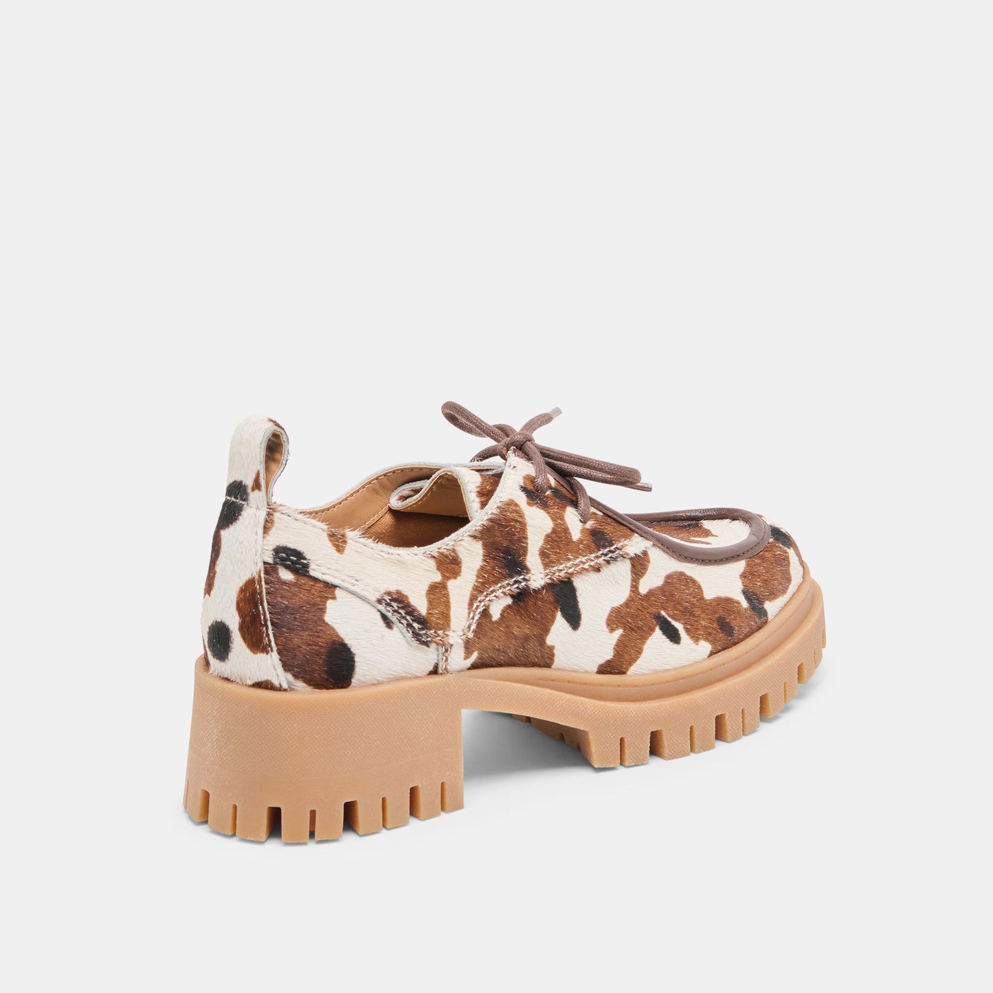 Milza Cocoa Calf Hair Loafers Dolce Vita