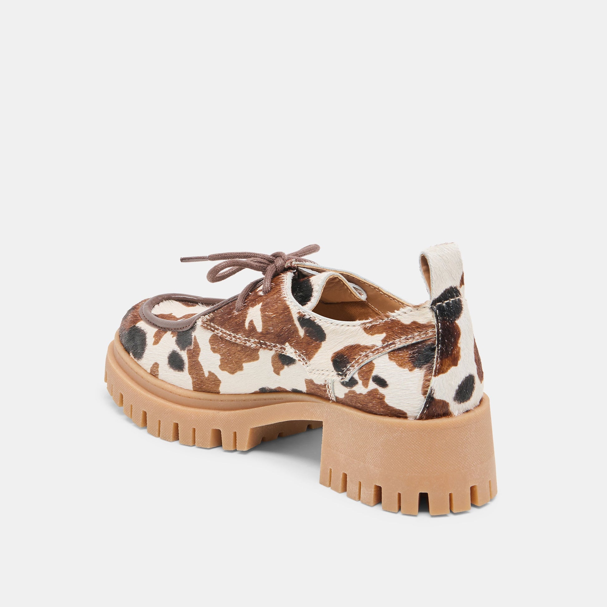 Milza Cocoa Calf Hair Loafers Dolce Vita