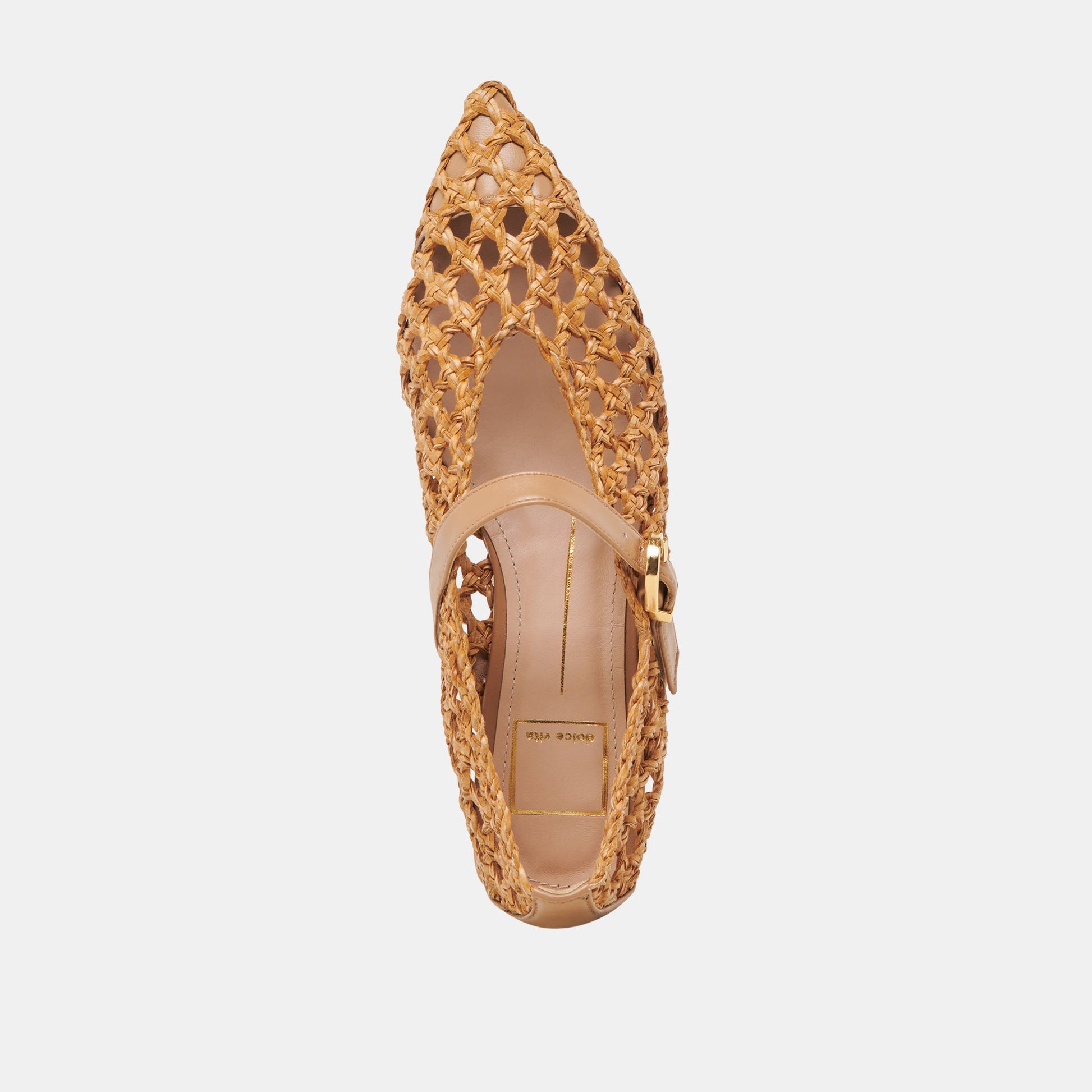CATY BALLET FLATS NATURAL WOVEN Dolce Vita