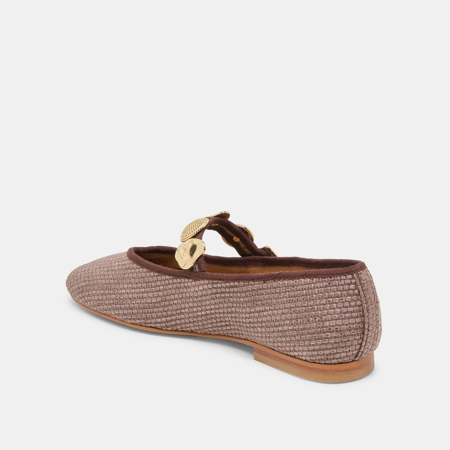RELAN BALLET FLATS WALNUT RAFFIA Dolce Vita