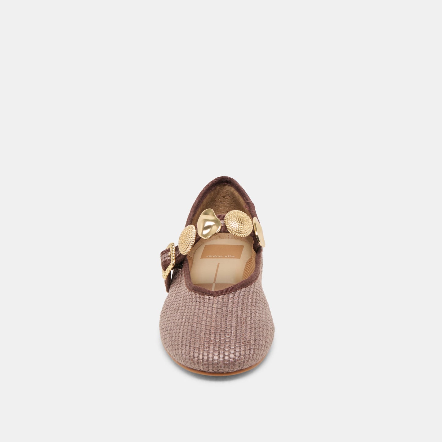 RELAN BALLET FLATS WALNUT RAFFIA Dolce Vita