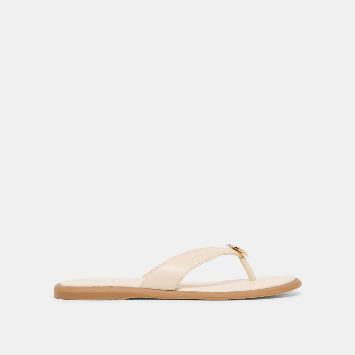 Jaina Bone Leather Sandals Dolce Vita