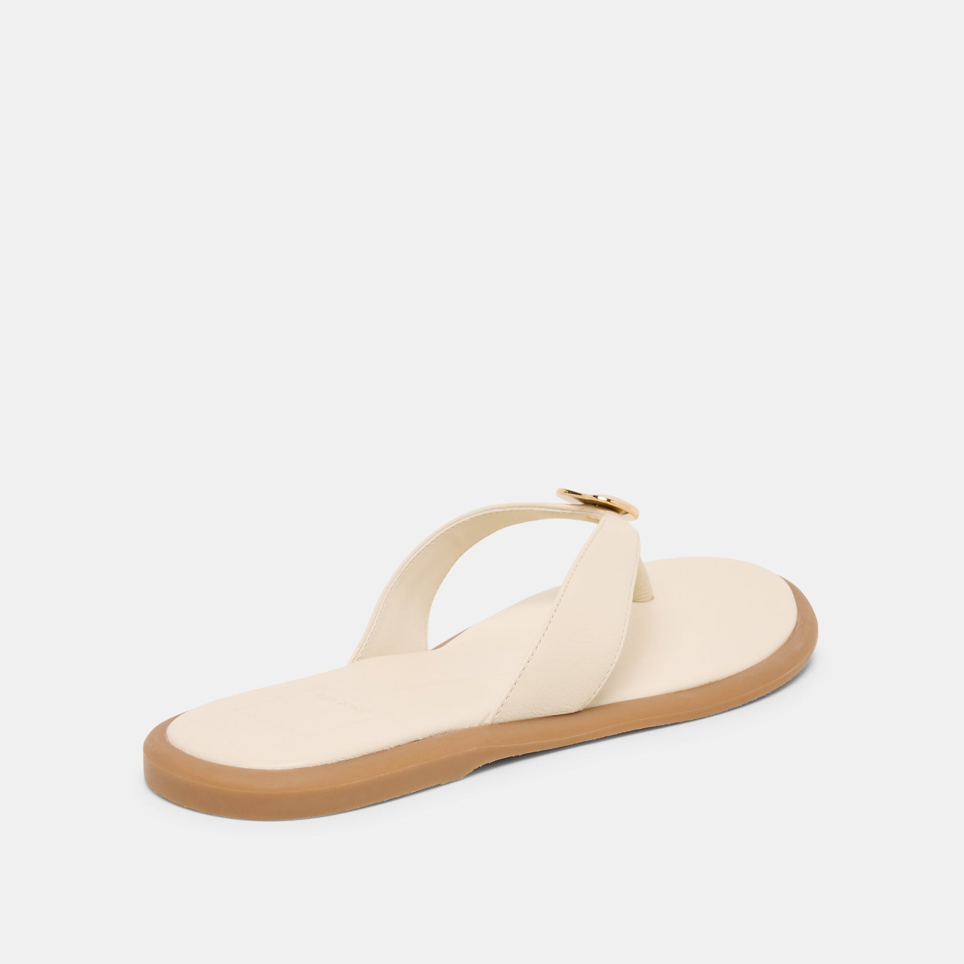 Jaina Bone Leather Sandals Dolce Vita