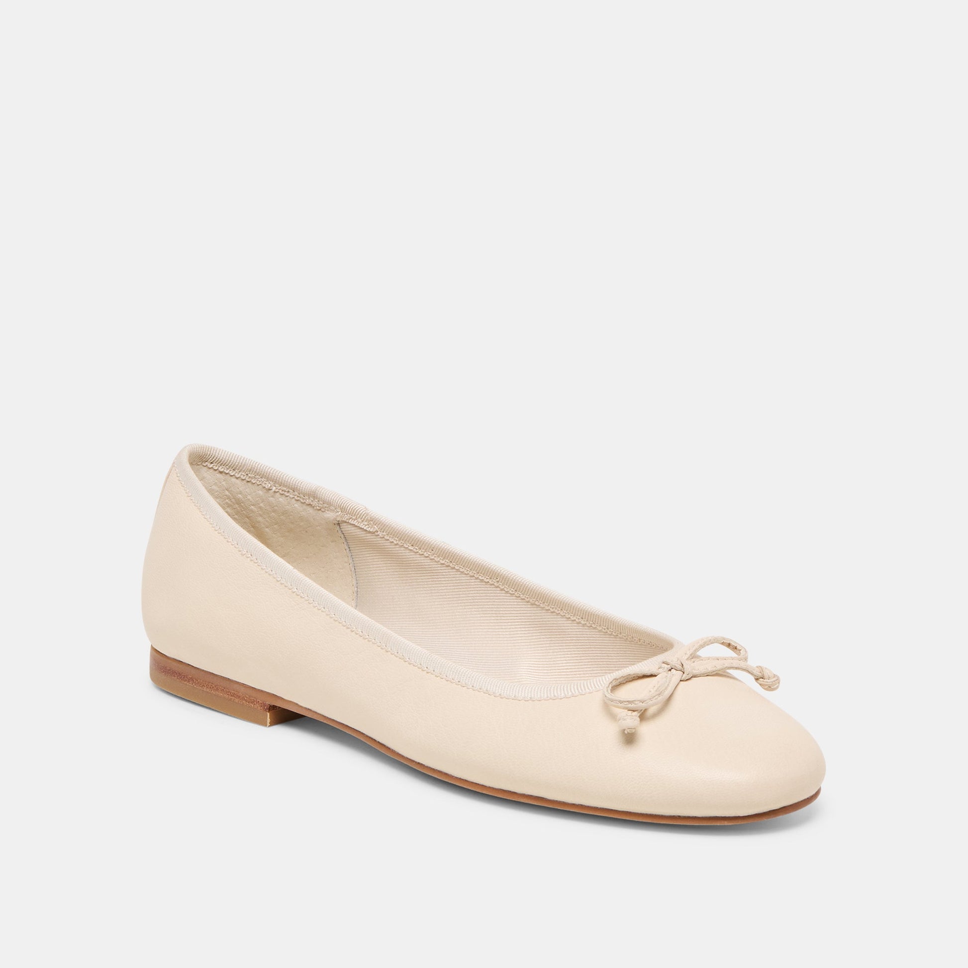 Ritla Bone Leather Ballet Flats Dolce Vita