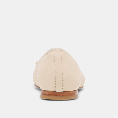 Ritla Bone Leather Ballet Flats Dolce Vita
