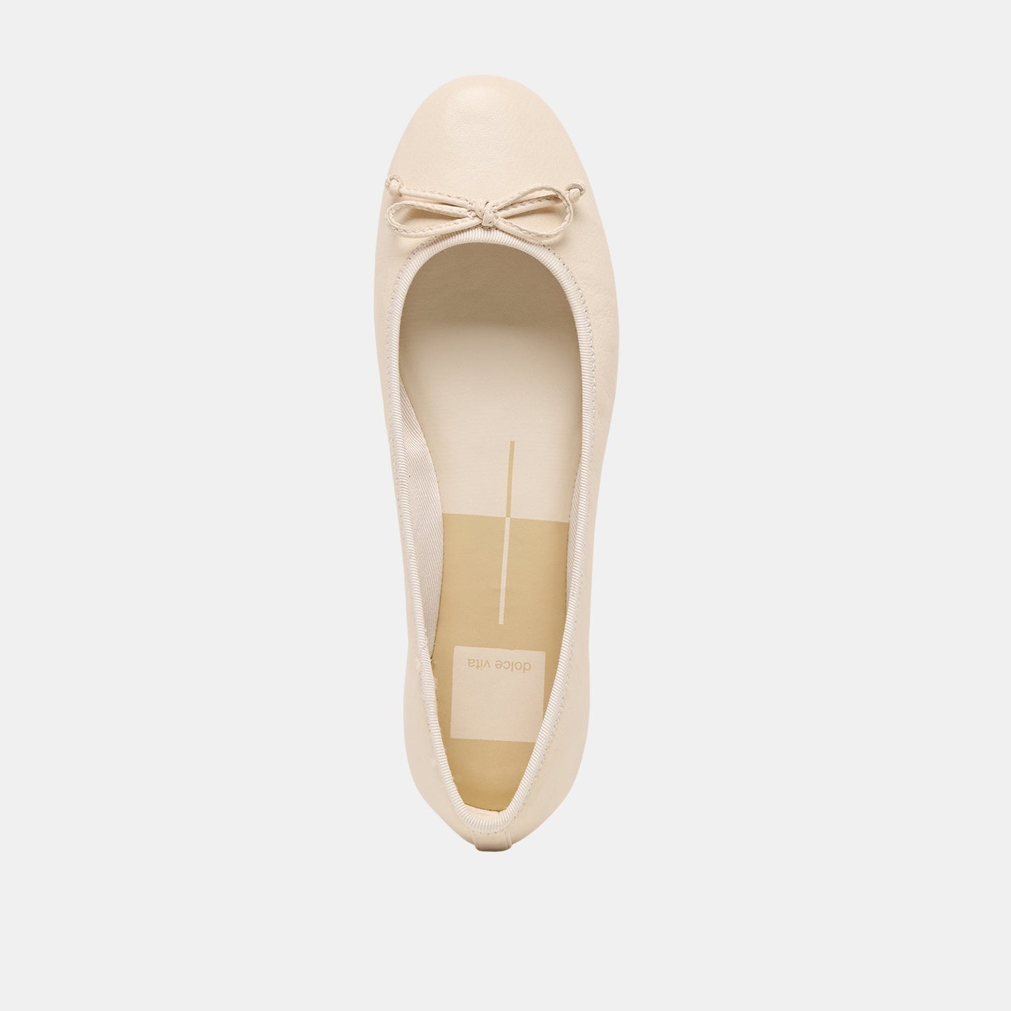 Ritla Bone Leather Ballet Flats Dolce Vita