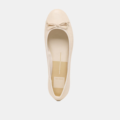 Ritla Bone Leather Ballet Flats Dolce Vita