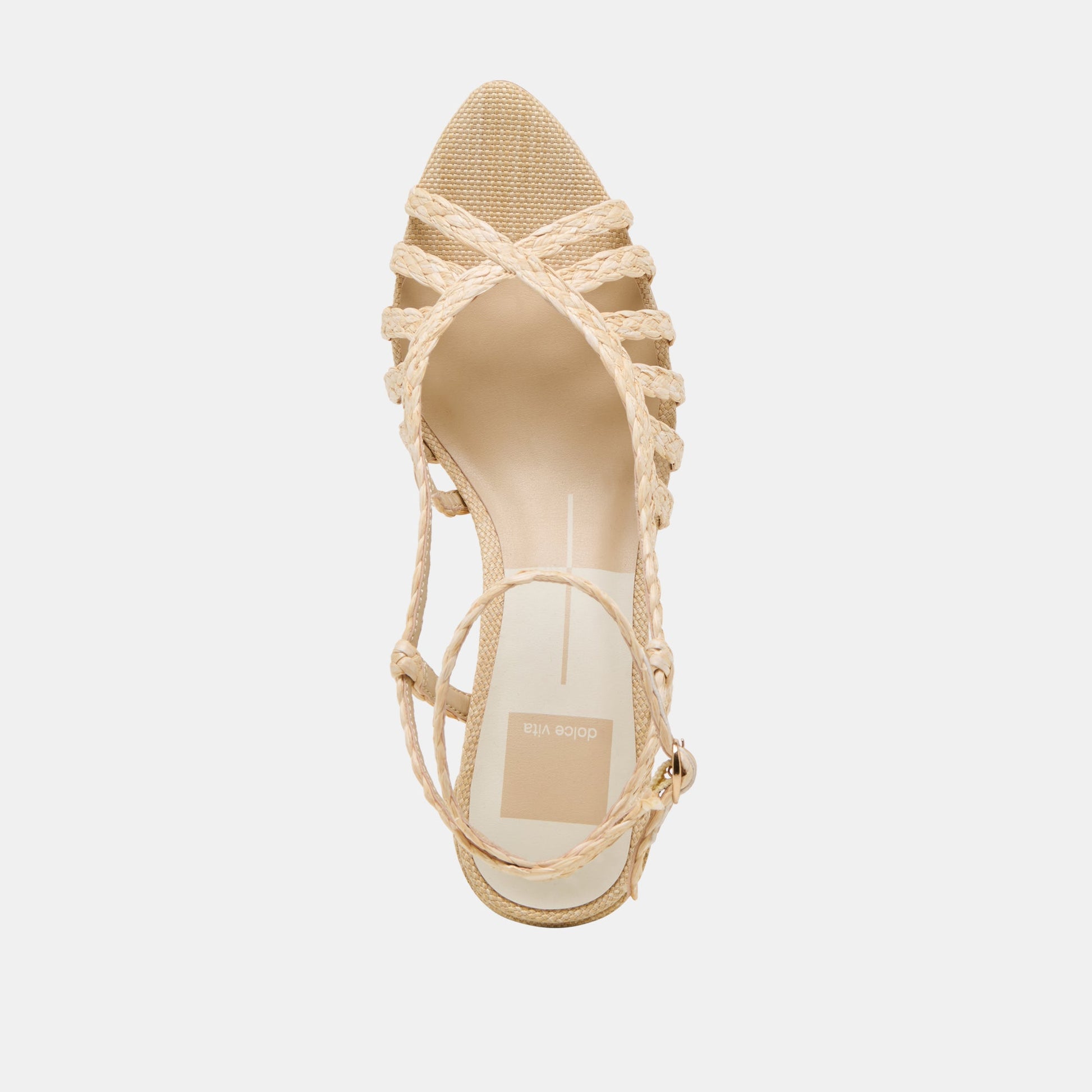 YASMIN HEELS NATURAL RAFFIA Dolce Vita