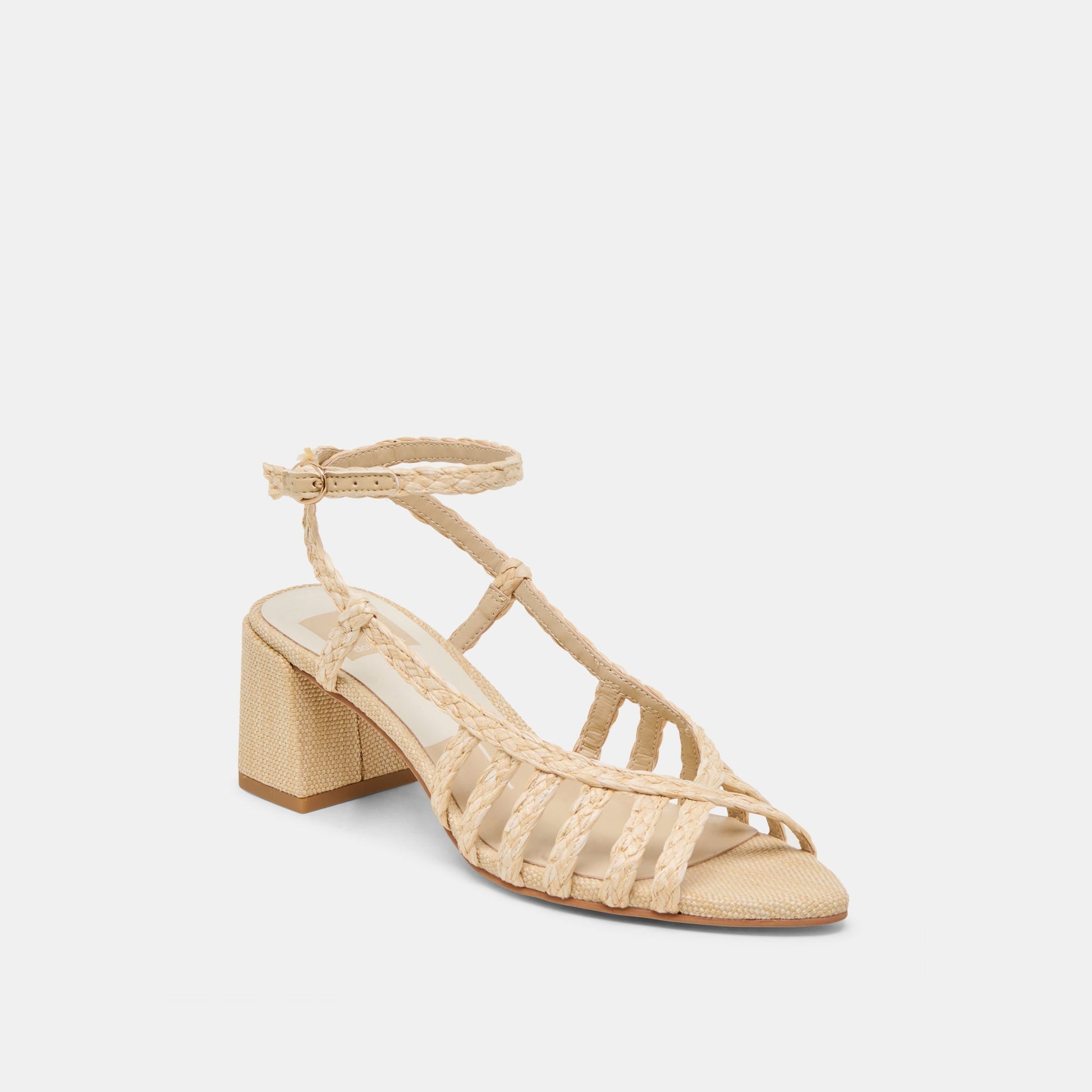 YASMIN HEELS NATURAL RAFFIA Dolce Vita