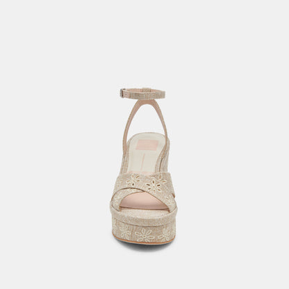 LAISHA HEELS ALMOND FLORAL EYELET Dolce Vita