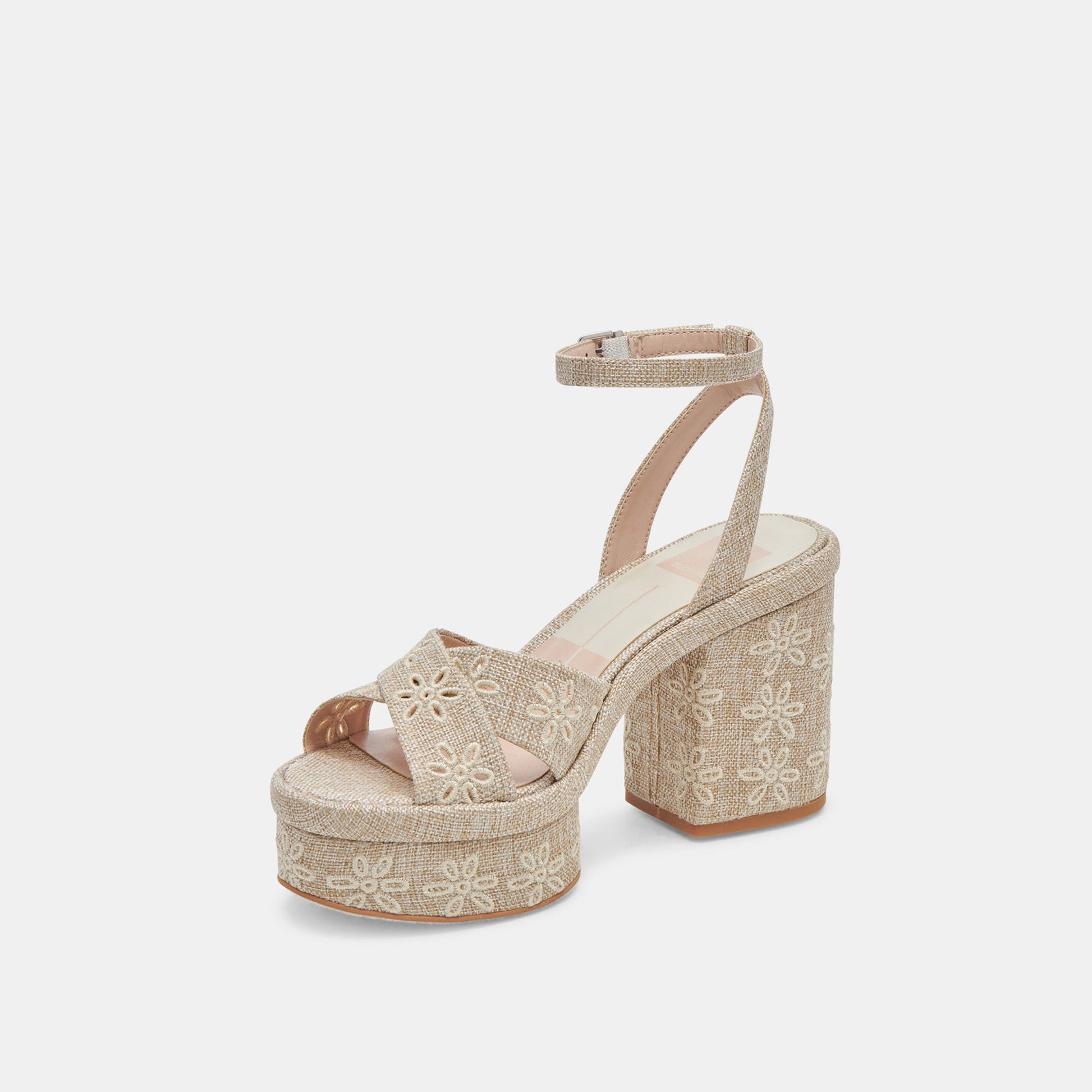 LAISHA HEELS ALMOND FLORAL EYELET Dolce Vita
