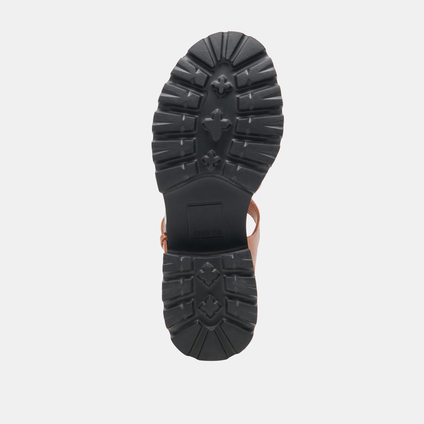 LATICE SANDALS BROWN LEATHER Dolce Vita