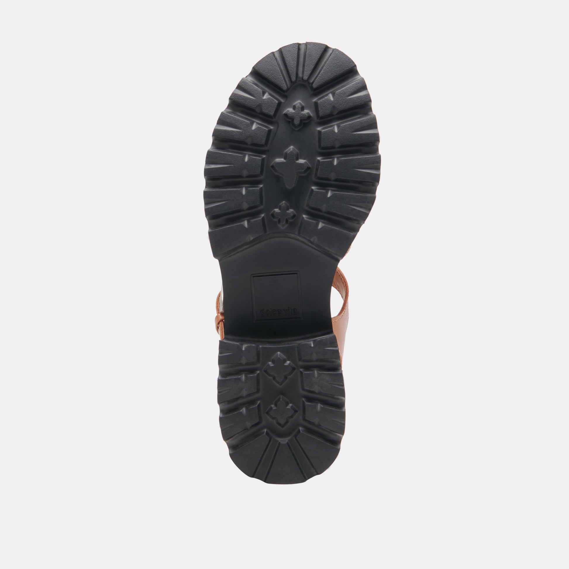 LATICE SANDALS BROWN LEATHER Dolce Vita