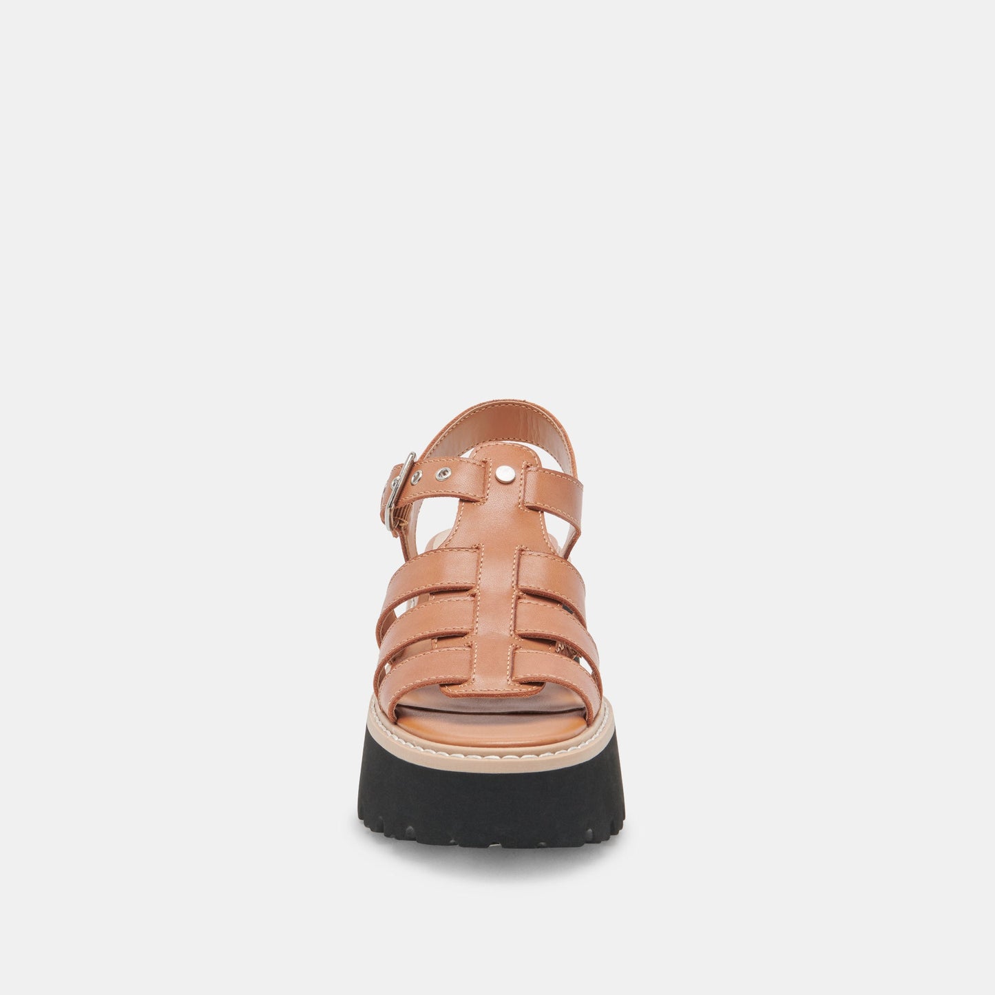 LATICE SANDALS BROWN LEATHER Dolce Vita